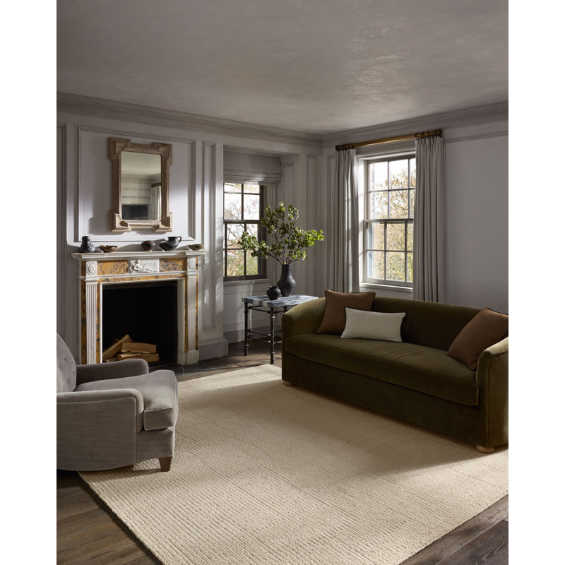 Jeremiah Brent x Loloi Greenwich Ivory Area Rug, Rectangle 2' x 3'