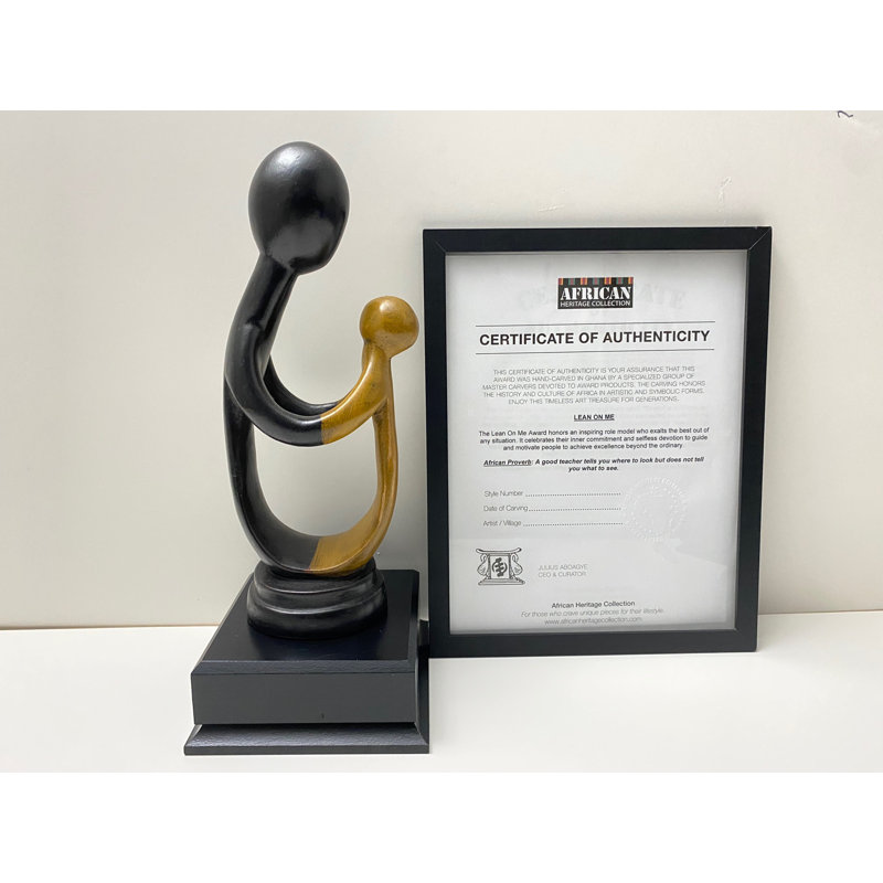 Multicultural Recognition Award/Gift - Lean On Me