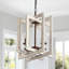 Lustre géométrique à 4 lumières Didem Oaks-2115635793
