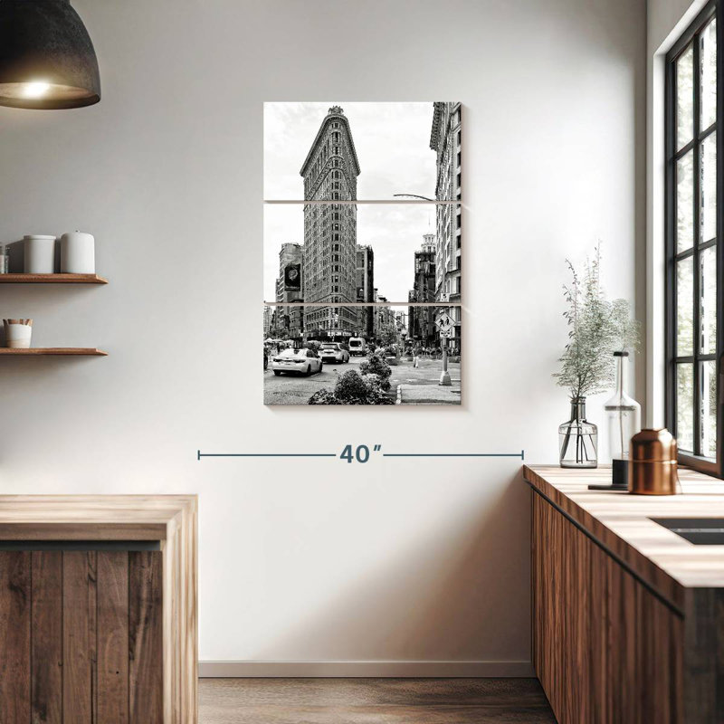 Sireci Manhattan Flatiron Building, 38" H x 24" W