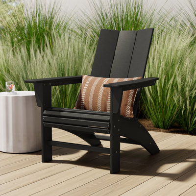 POLYWOOD Modern Curveback Adirondack Chair