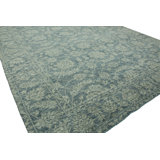 Ashford Oriental Area Rug in Stone Blue