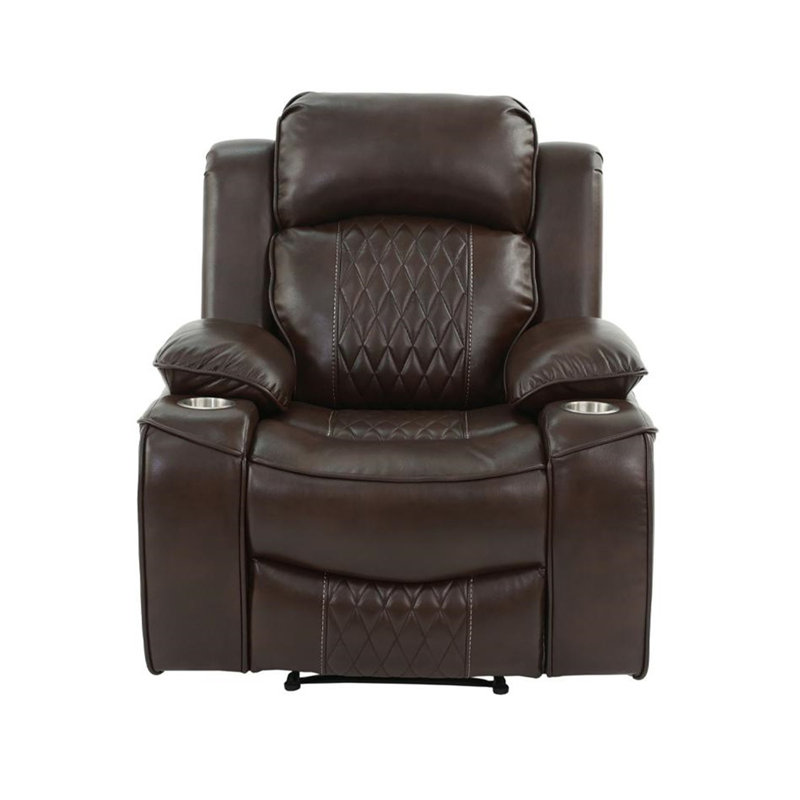 Fauteuil inclinable Power Motion, Brun