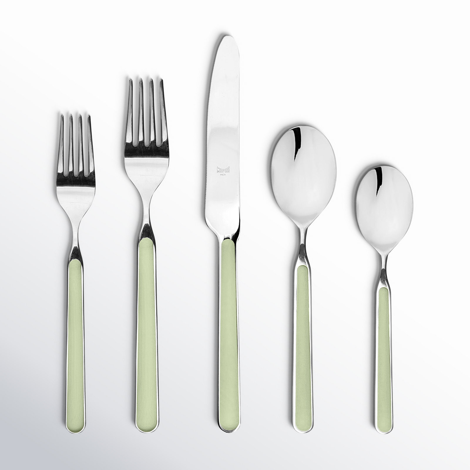 Fantasia Flatware Set - Service for 4, Sage