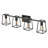 4-Light Open Cage Bath Vanity Fixture