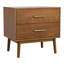 Table de chevet 2 tiroirs Nevio