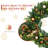 32 " Handmade Mixed Greenery Wreath