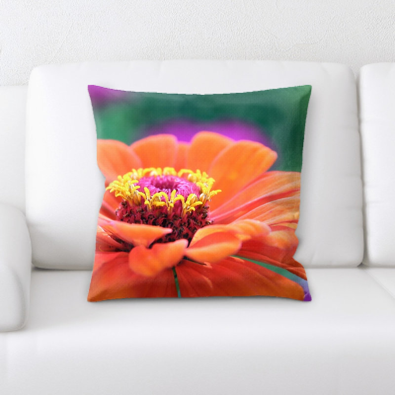 Microsuede Throw Pillow