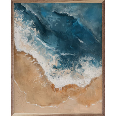 «Foamy Beach II» par Petals Prints Design