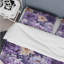 Ensemble de housse de couette rose et mauve-1444570137