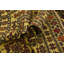 Tapis beige en laine 3 pi 10 po x 6 pi 7 po one-of-kind à la main noué la new Warminster