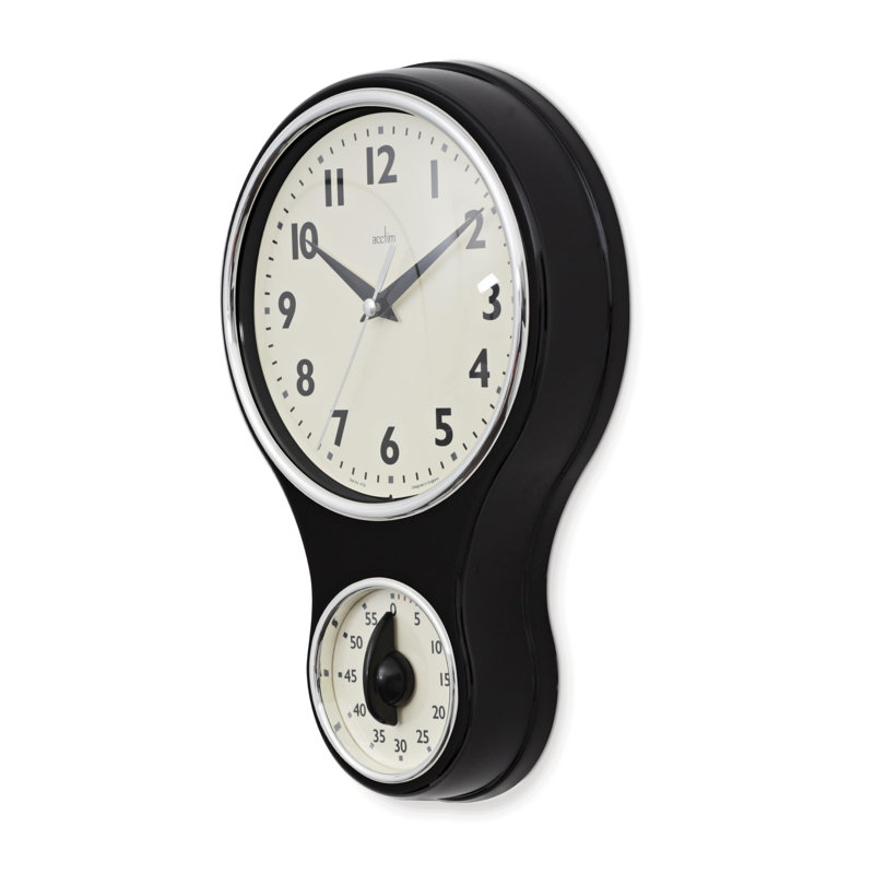 Wall Clock, Black