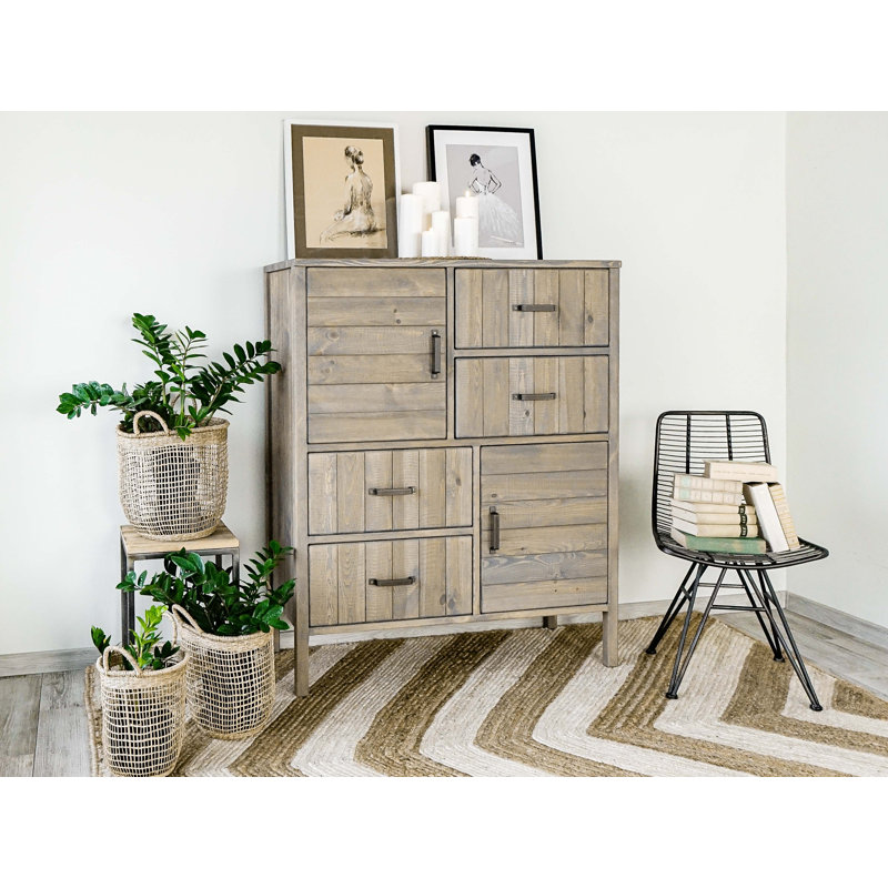 Perego 114cm Solid Wood Sideboard