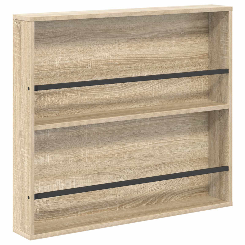 Wood Magazine Rack, Beige