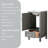 18" Single Bathroom Vanity with Ceramic Top-120143685