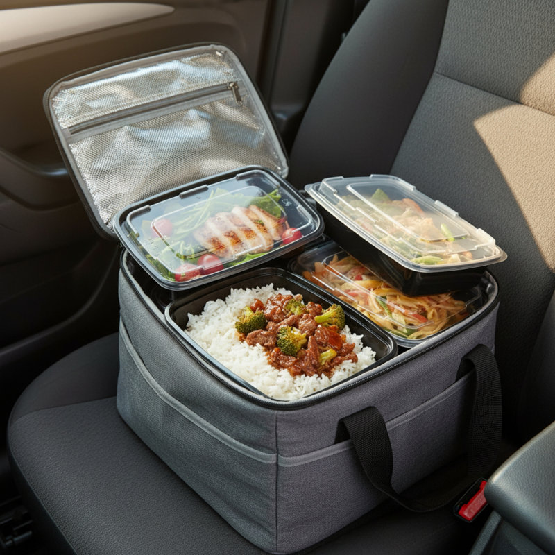 Microwaveable Container (Rectangular) with Lid, 32oz, 150-Pack