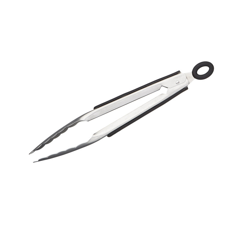 MasterClass Deluxe Stainless Steel Food Tongs, 30 cm