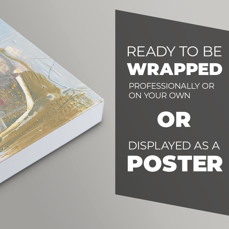 Minim I -Canvas Print Only - NOT FRAMED, 27" H x 18" W