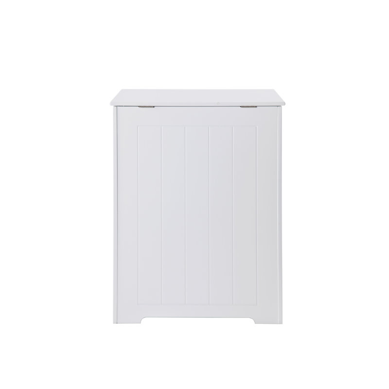 Wood Cabinet Laundry Hamper with Handles