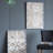 S/2 Leaf Shadow Box Wall Décor, 23.5x1x35.5"