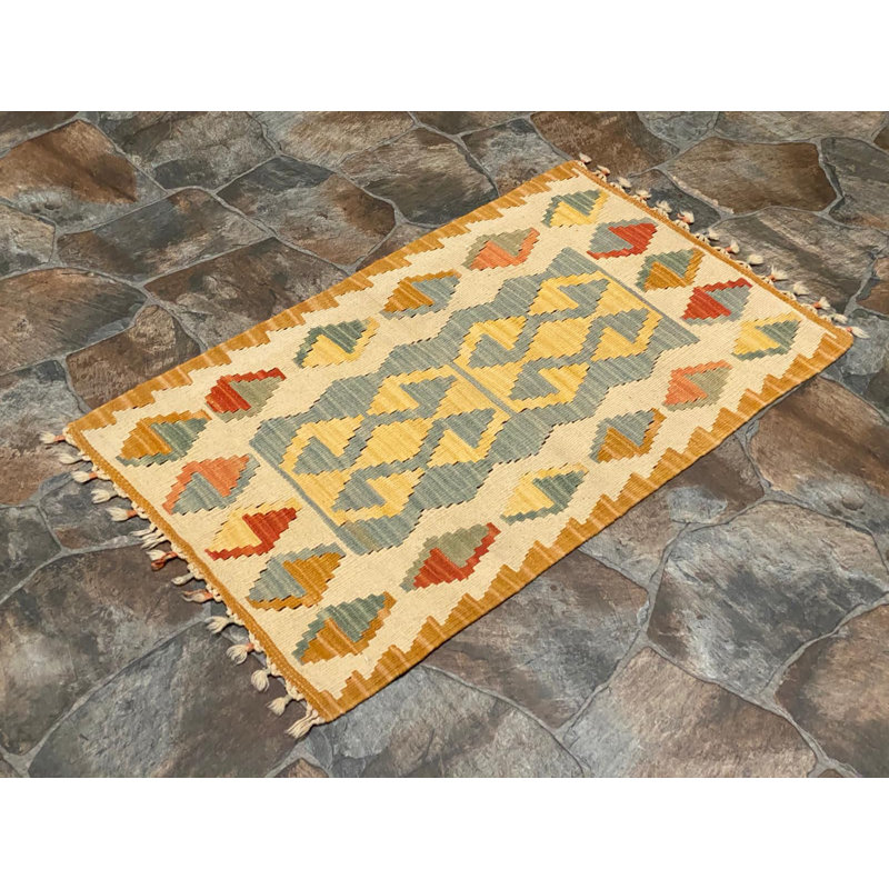 Tapis tribal anatolien fait à la main 2X3 Kilim