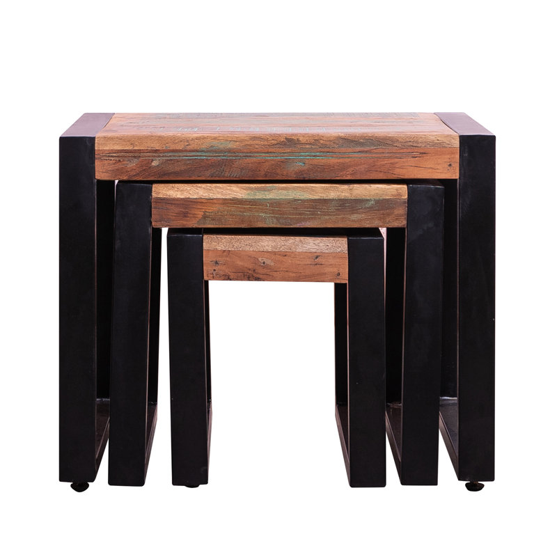 Jaxyn Solid Wood Top Nesting Tables