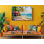 Reproduction d'art sur toile, "Bungalov"-49801019