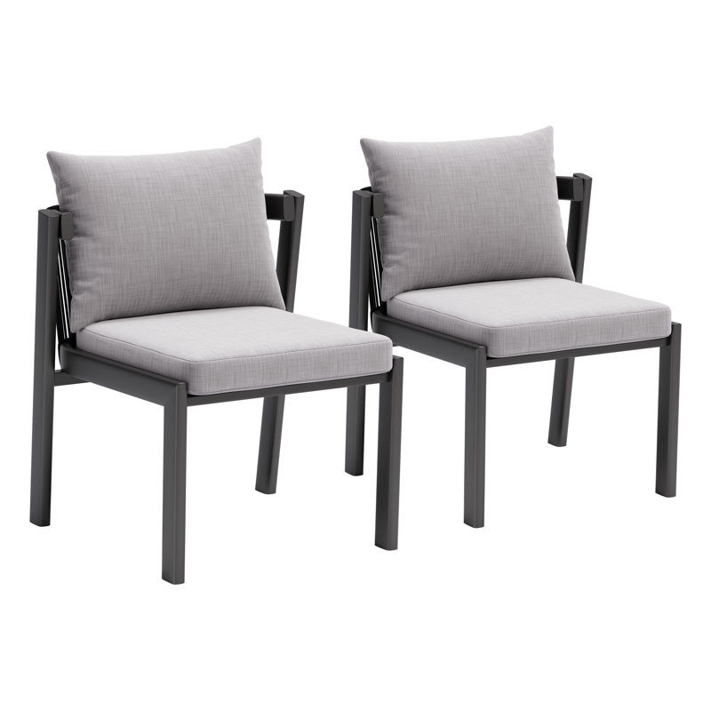 Chaise d'appoint de patio avec coussin Haymark