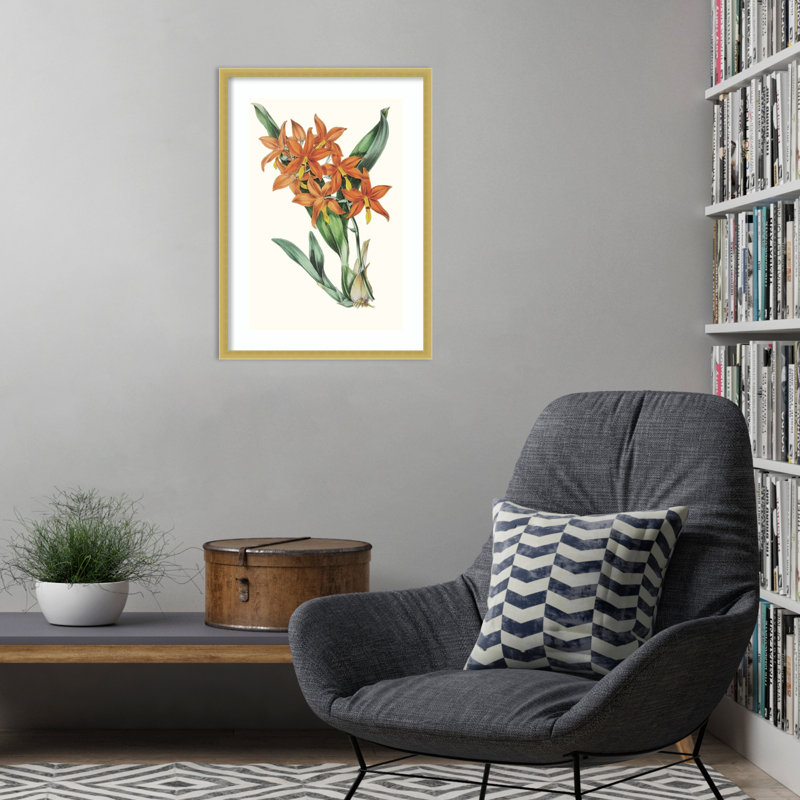 Impression sur bois encadrée «Tropicals IV» par Cleasta, H 25 po x l 19 po