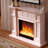 Solid Wood Electric Fireplace-265148148-265148155