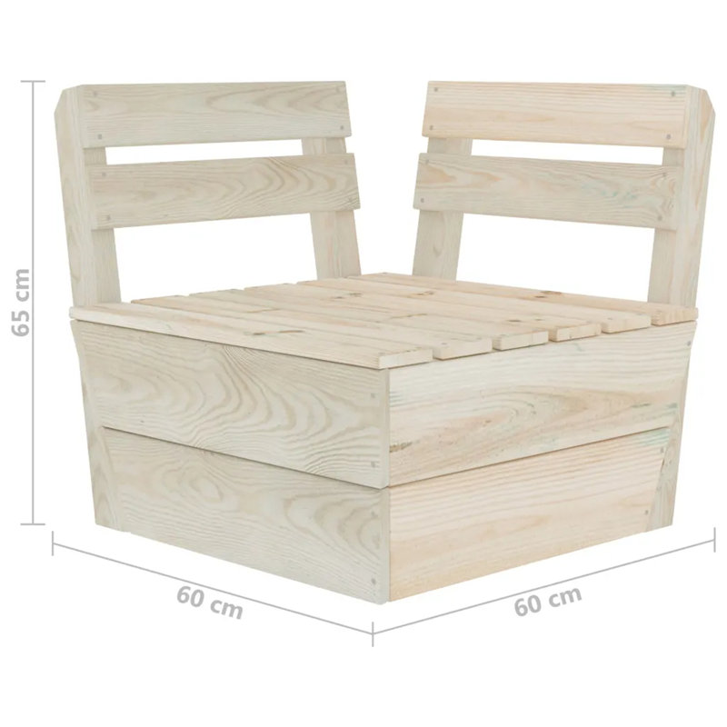 Dimanche Spruce Outdoor Lounge Chair