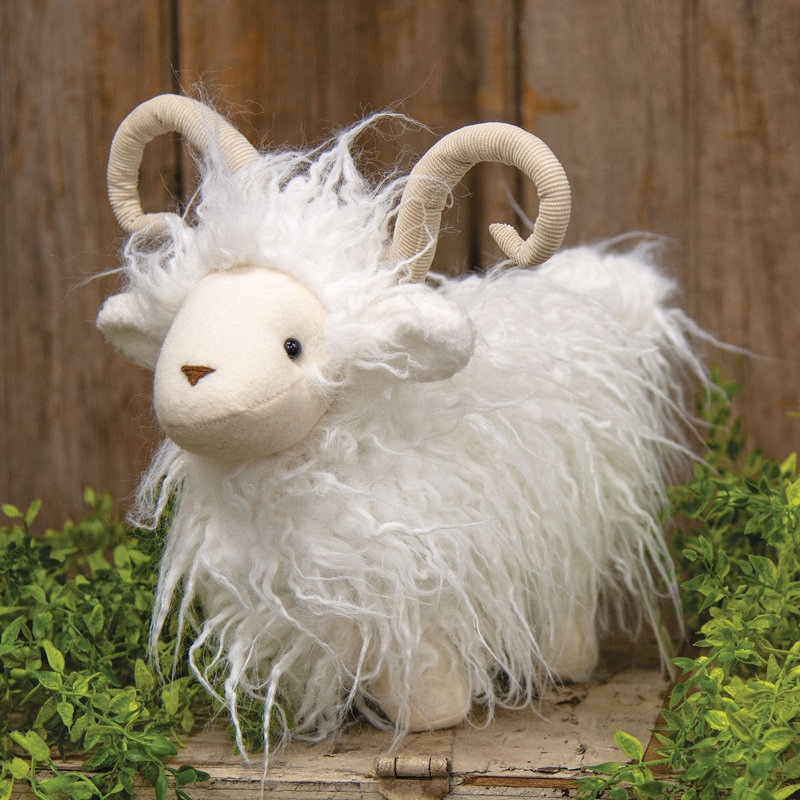 Stuffed Angora Ram