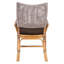 Chaise avec accoudoirs rembourrée Bungalo-656139143