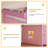 Low Loft Bed Twin Size With Stairs,7 Drawers, Bookcase And Led Lights, Pink-557267323