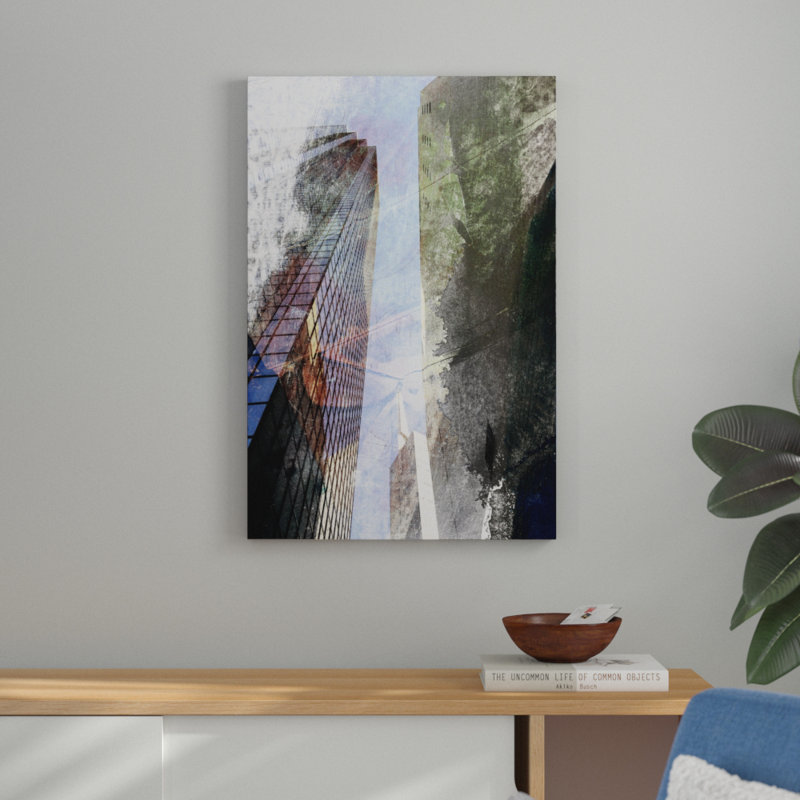 Dallas Architecture III by Sisa Jasper - Photograph Print, 91cm H x 61cm W, Black Floater Framed
