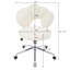 Fauteuil de bureau pivotant sans accoudoirs, fauteuil de bureau mignon