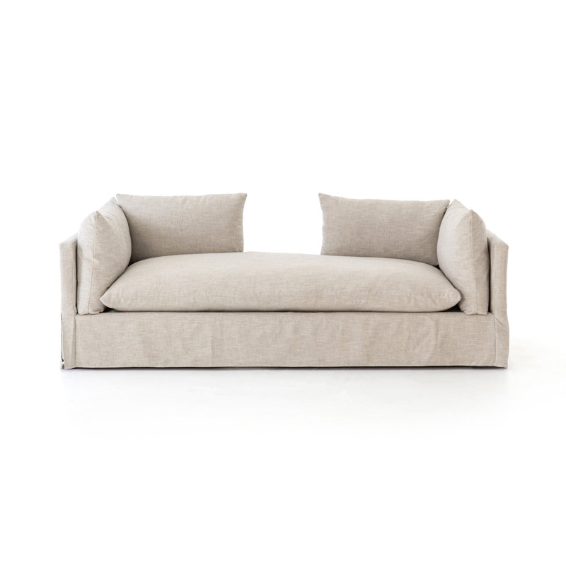 Reggio Two Arm Chaise Lounge, Valley Nimbus Linen Blend