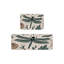 Ensemble de 2 tapis de cuisine libellules et botaniques-377997923