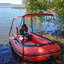Auvent pour bateaux gonflables de 8,5 pieds de long-26162369