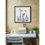 Flowers In Crystal Vases by Parvez Taj - Single Picture Frame Painting-1495381229