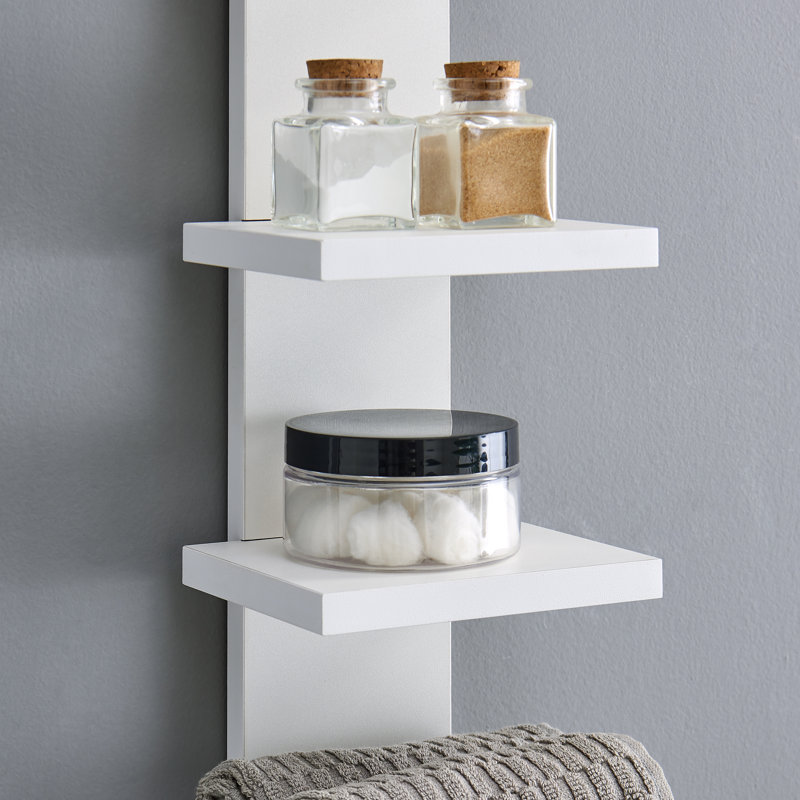 Wyaconda 5 Piece Tiered Shelf, White