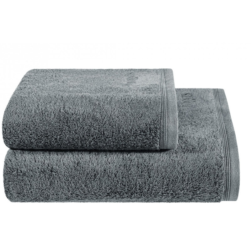 Poitiers Bath Towel, Dark Gray