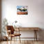 «Prairie Thunder», art mural sur toile sans cadre 24 po x 18 po
