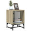 Genagra 35cm W Steel Bedside Table-110677787-72213919