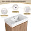 Chiasson 29.53'' Single Bathroom Vanity with Resin Top