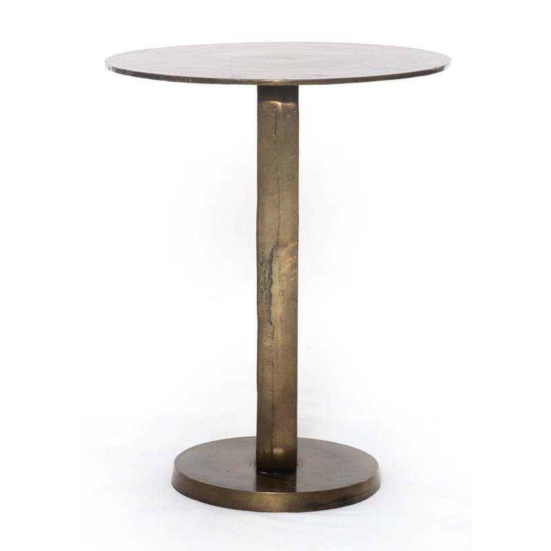 Adair End Table, Aged Bronze