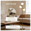 Lampe sur pied à 3 lumières Modern