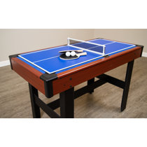 42'' L 7 Game Conversion-Top Multi Game Table