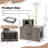 Godalming Sisal Litter Box Enclosure-1160806456