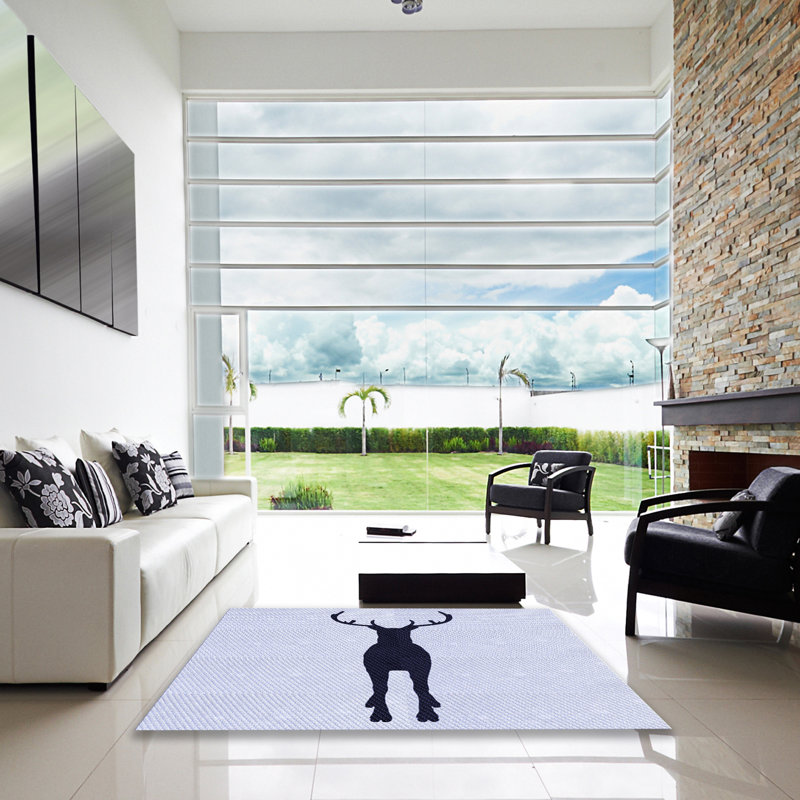 Performance Wool Indoor Rug, Square 3'